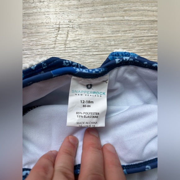 NWT Snapper Rock Girls' Cheetah Spot Short Sleeve Ruffle Set Size 12-18 months - Picture 7 of 9